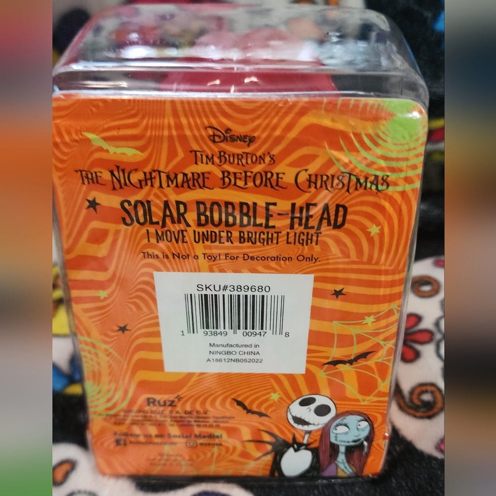 Nightmare before Christmas solar bobble head - Picture 2 of 2